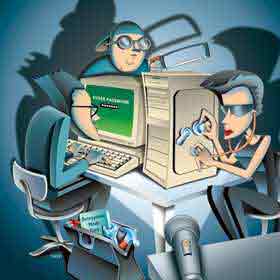 In Hollywood, hackers are mostly 