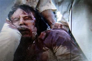 gaddafi killed
